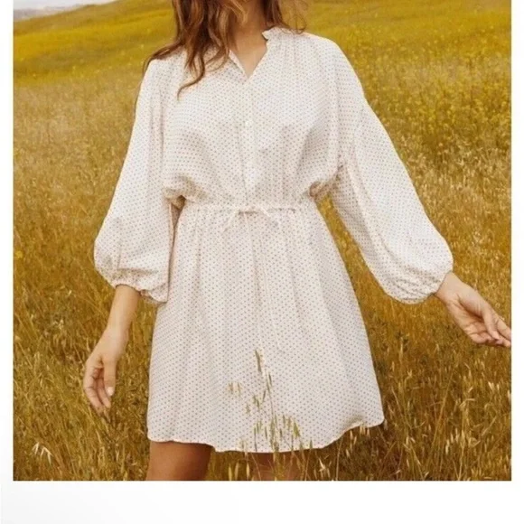 Christy Dawn Cream Mini Dress - Picture 7 of 14